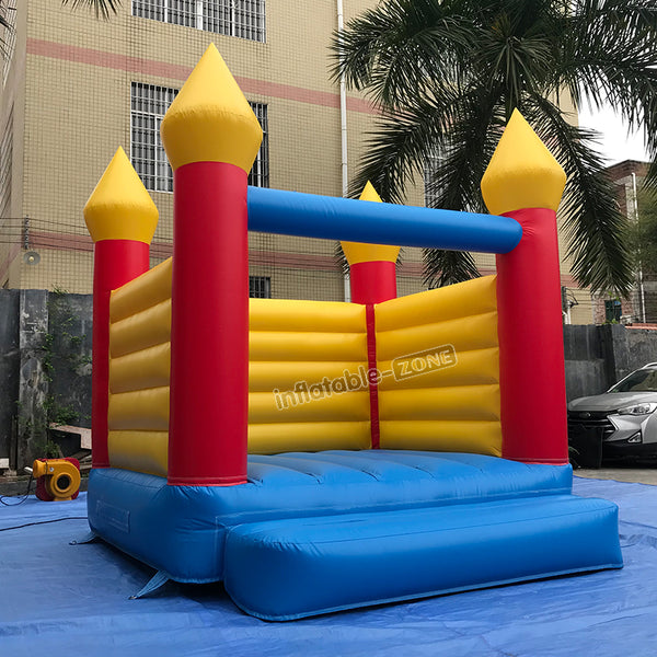 Colorful  inflatable moonwalk  jumper bouncer bouncy castle jumping commercial bounce house party