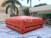 inflatable Trampoline park free fall stunt jump airbag foam pit landing air bag