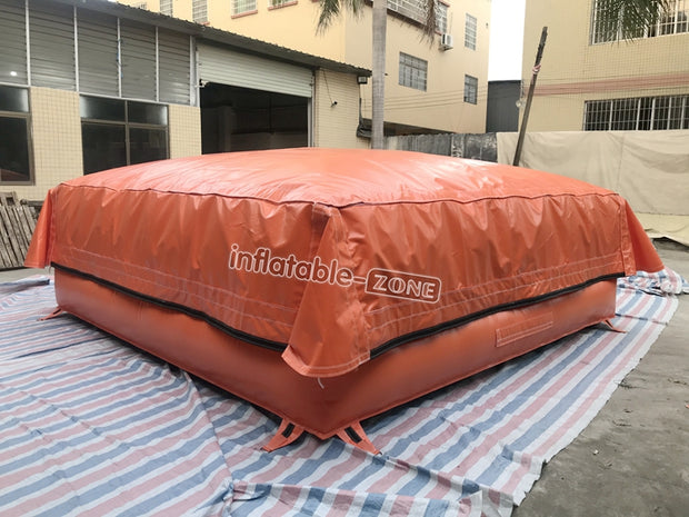 inflatable Trampoline park free fall stunt jump airbag foam pit landing air bag