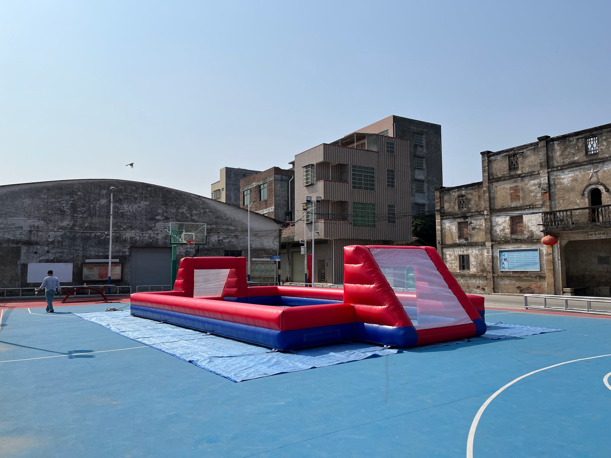 Inflatable Soccer Field,Inflatable Soap Soccer Field,Inflatable Soccer Field For