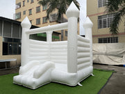 White Bounce House With Slide Mini White Bounce House White Bouncy Castle To All White Bounce House