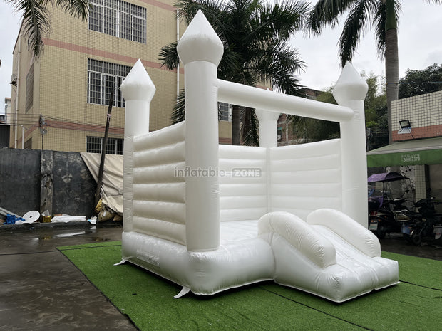 White bounce house with slide mini white bounce house white bouncy castle to all white bounce house
