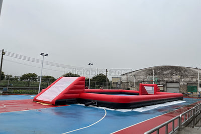Soccer field inflatable soap soccer areana inflatable soccer court