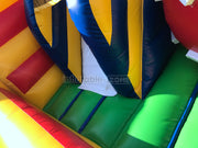 Big balls wipeout run inflatable bounce house inflatable obstacle course the big bounce