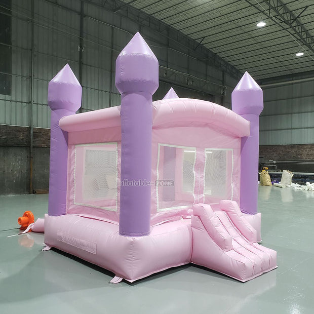 Commercial inflatable white bounce house kids party jumping castle outdoor