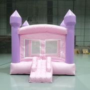 Commercial inflatable white bounce house kids party jumping castle outdoor