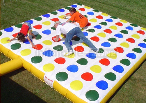 Funny Inflatable Twister Game, Inflatable Sports Game