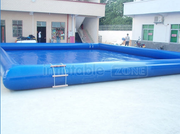 Inflatable Water Pool Beach Blow Up Water Swimming Pool Outdoor