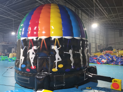 Inflatable Bounce Castle Disco Bouncer Music Bouncy Castle Bounce House
