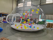 Inflatable bubble camping tent clear dome tent balloon bubble house