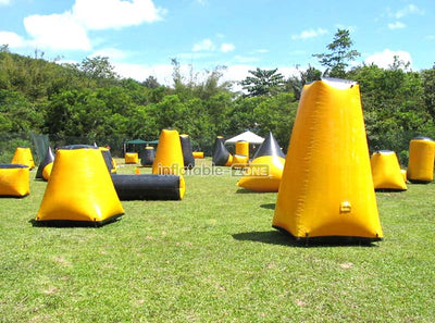 Happy chicago archery tag inflatable bunker
