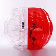 5 Blue.5 Red 1.5M Dia PVC Bubble Soccer Bumper Ball For Team Play,1 Air Pump