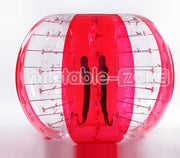1.5m buble foot,bubble ball game,bumper soccer-red flower
