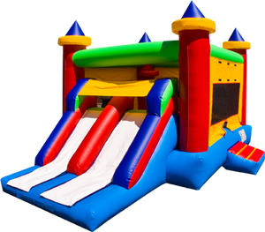 Inflatable Bounce House Castle With Slide