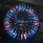 Funny Colorful Night Light Zorb Balls, Party Night Zorbing For Event