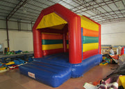 Kids inflatable jumping house Red inflatable bouncer house CE inflatable bouncy for children under 12 years
