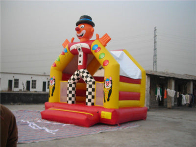 Funny Giant Inflatable Jumping Castle Fire Resistant For Outdoor