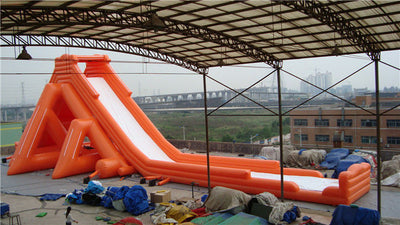 PVC Tarpaulin Large Inflatable Slide , Inflatable Swimming Pool Slides