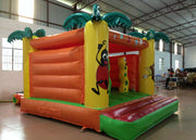 Indoor Playground Kids Inflatable Bounce House 4 X 3.5m 0.55mm Pvc Tarpaulin Nontoxic