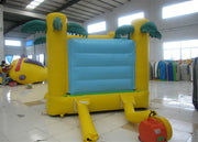 Standard  Kids Inflatable Bounce House Castle Happy Jump Bounce 3 X 3.5 X 3m EN14960
