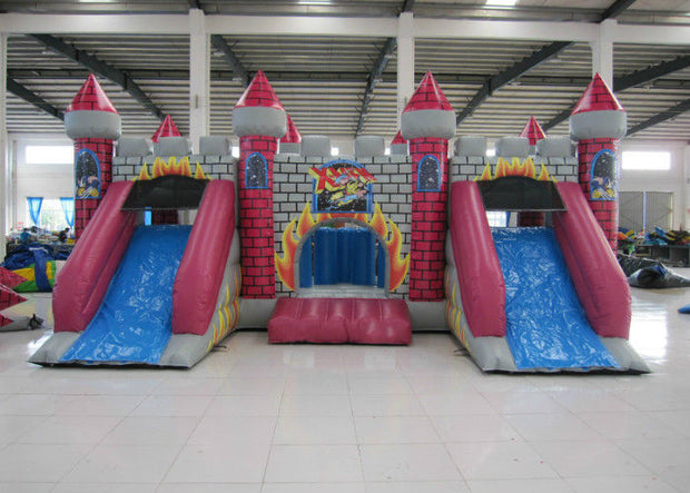 Full painting inflatable castle bouncy house PVC material inflatable castle jumping house middle size inflatable jumping