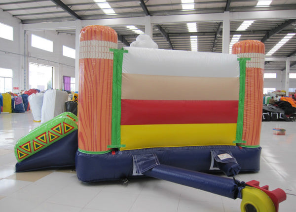 Inflatable India mini bouncer combo multi play classic inflatable mini jumping house with small slide kids bouncy house