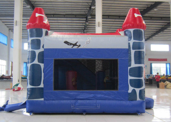 Classic inflatable bouncy castle PVC printing inflatable castle house hot sale inflatable bouncer castle with slide