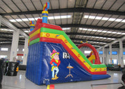 Inflatable Rutsche Kids Blow Up Water Slide , Colourful Water Bounce House