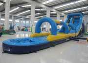 Giant water slides inflatable slides water park amusement park party