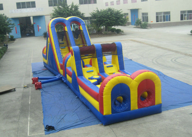 Giant Customized Obstacle Course Jumpers Classic Inflatable Obstacle Course For Competition