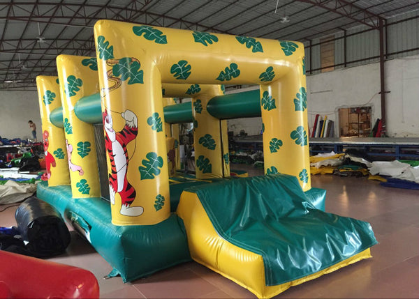 Forest Combo Inflatable Jump House Commercial Grade Indoor Playground 6 X 3.6m