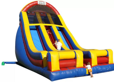 Rental Huge Inflatable Water Slide For Outdoor Activities, Customized Big Blow Up Water Slides