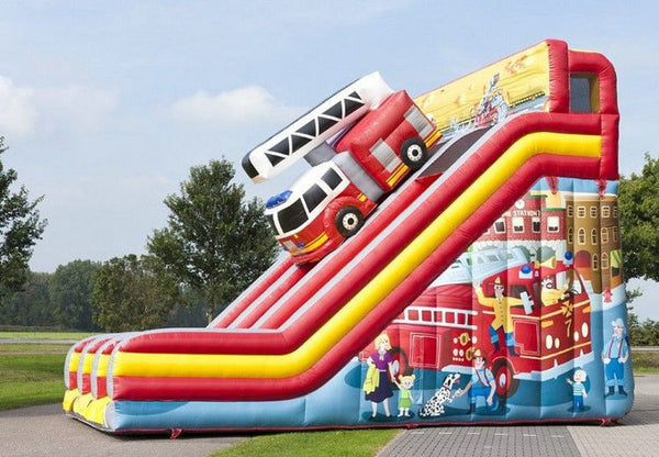 Comercial Double Lane  Large Inflatable Slide Double Stitching For Fun  Party
