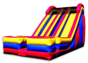Dual 2  Lanes Large Inflatable Slide 0.55 Mm PVC Tarpaulin Enviroment - Friendly