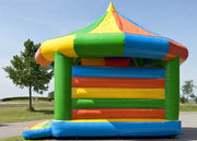 Kindergarten Baby Inflatable Bounce House Fireproof 6.5 * 5.2 * 5.1m Safe Nontoxic