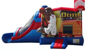 Basketball Shot Inflatable Fun Park  Bounce , Sports Games Fun Bounce House