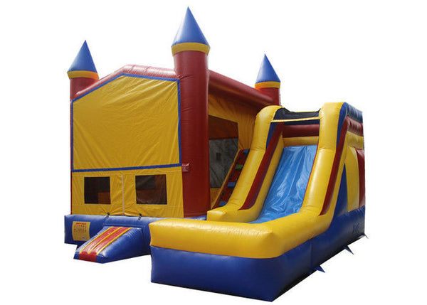 Customized Children Inflatable Bouncer Combo Jump House With Slide Safe Nontoxic