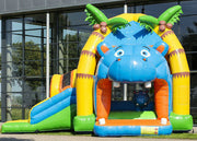Attractive Inflatable Toddler Bounce House With Slide , Commercial Inflatable Jump House
