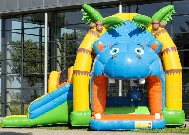 Attractive Inflatable Toddler Bounce House With Slide , Commercial Inflatable Jump House