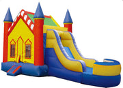 Big Party Bright Inflatable Bouncer Combo Blow Up Fun House  0.55mm PVC Tarpaulin