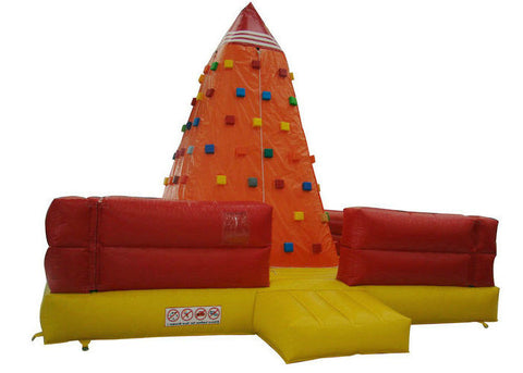 Challenging Inflatable Climbing Tower , Amusement Park Inflatable Climbing Wall And Slide