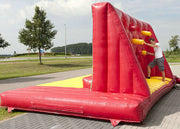 Outdoor Inflatable Sports Games Boxing Wall 4.1 X 6.4 X 2.8 M 0.55mm Plato PVC Tarpaulins
