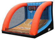 Amusement Park Inflatable Sports Games Basketball Shootout PVC Material Waterproof
