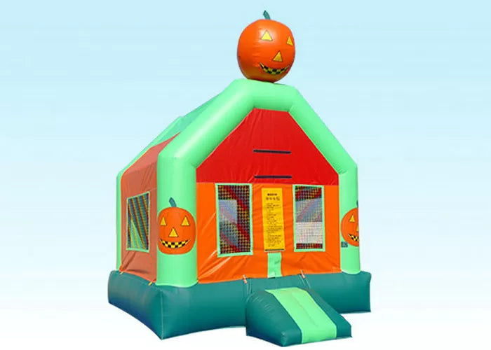 Funny Cartoon Halloween Inflatable Bounce House / Toddler Bouncy Castle