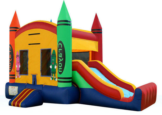 Inflatable Bounce Castle / Outdoor Inflatable Bouncer Combo EN14960 BV CCC