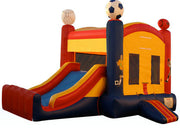 Customized Children Inflatable Castle Bounce House With Slide
