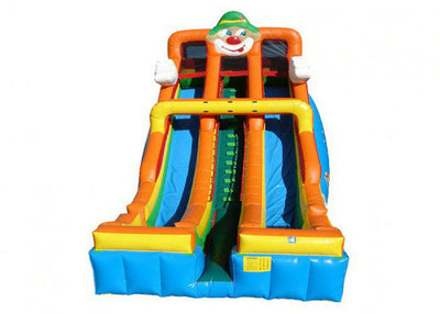 Customized Size Large Inflatable Slide With Coloful Shape For Backyard