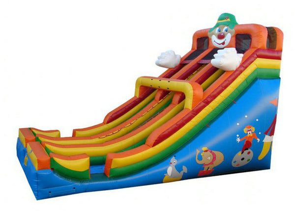 Customized Size Large Inflatable Slide With Coloful Shape For Backyard