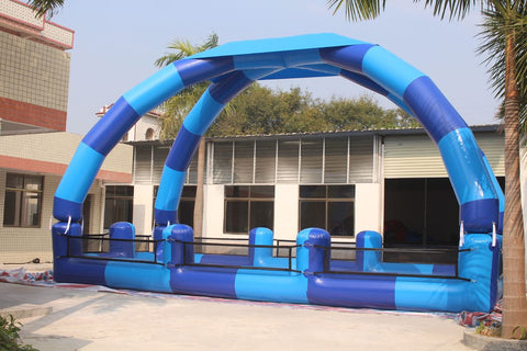 Giant Airtight Arch Tent / Inflatable Pool Tent For Outdoor Water Games