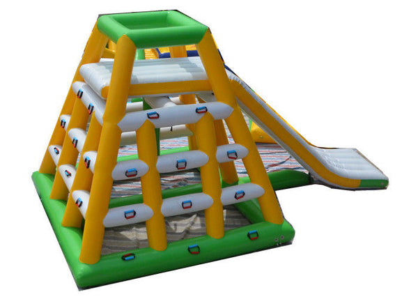 Adults Climbing Inflatable Jungle Joe Water Park Equipment With Slide